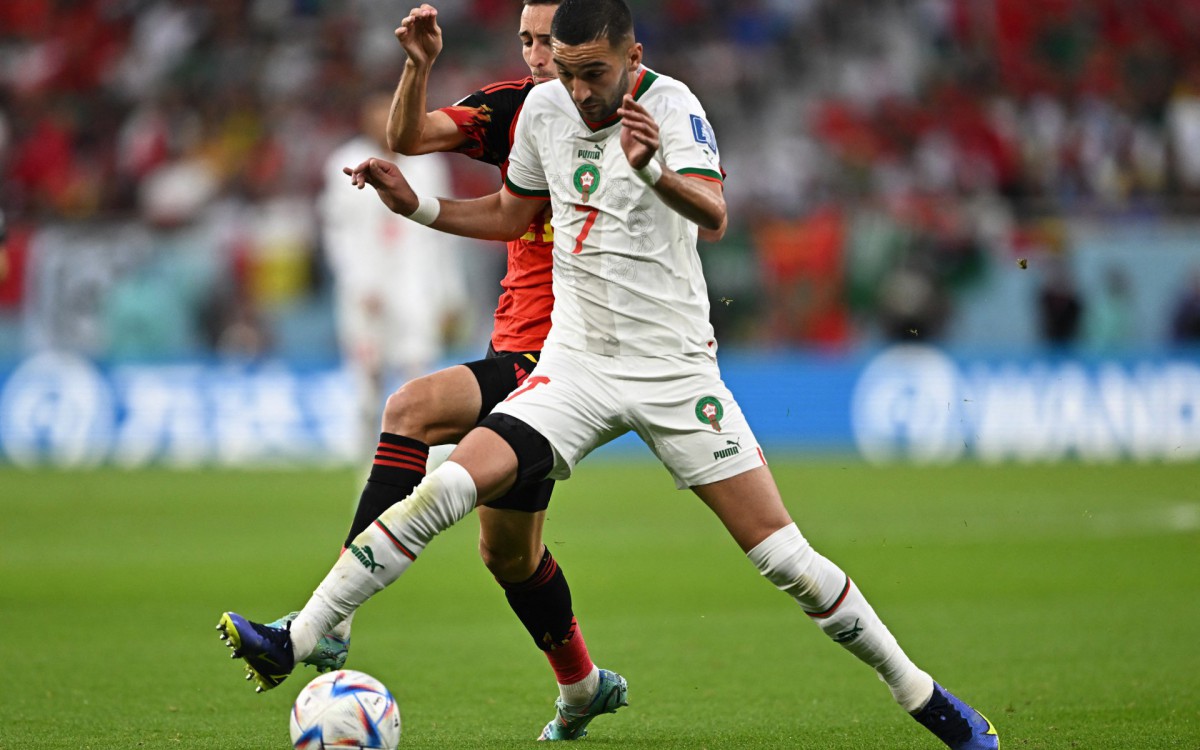Marrocos venceu a B&eacute;lgica por 2 a 0