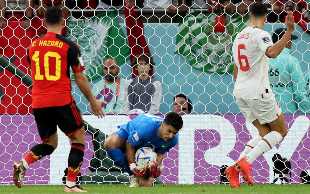 Marrocos venceu a B&eacute;lgica por 2 a 0