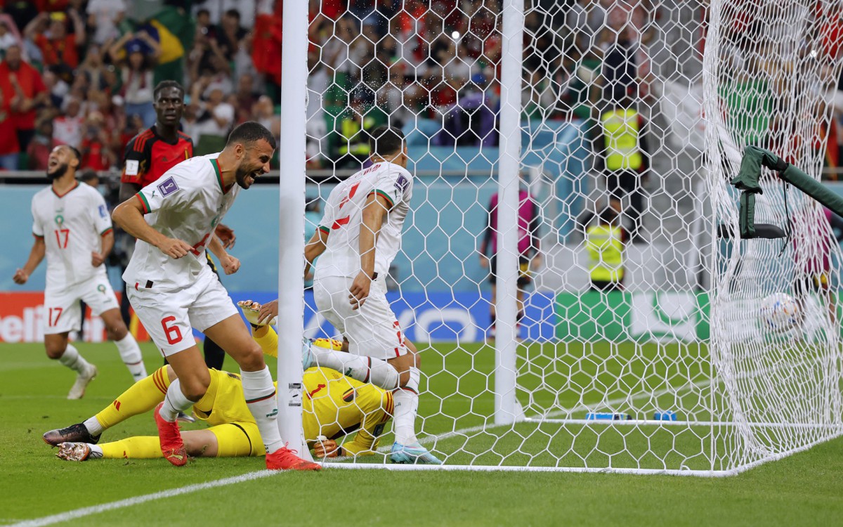 Marrocos venceu a B&eacute;lgica por 2 a 0