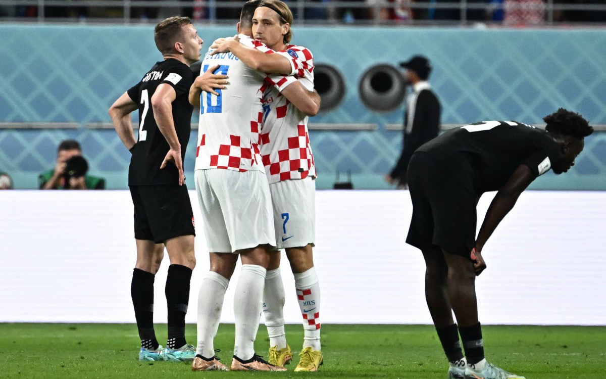 Cro&aacute;cia e Canad&aacute; se enfrentaram pela segunda rodada da fase de grupos