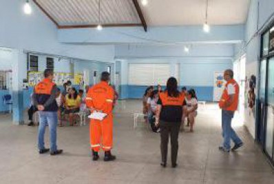 Secretaria de Estado de Defesa Civil, Sedec-RJ e Corpo de Bombeiros realizam simulado de desocupação em áreas de risco na Costa Verde