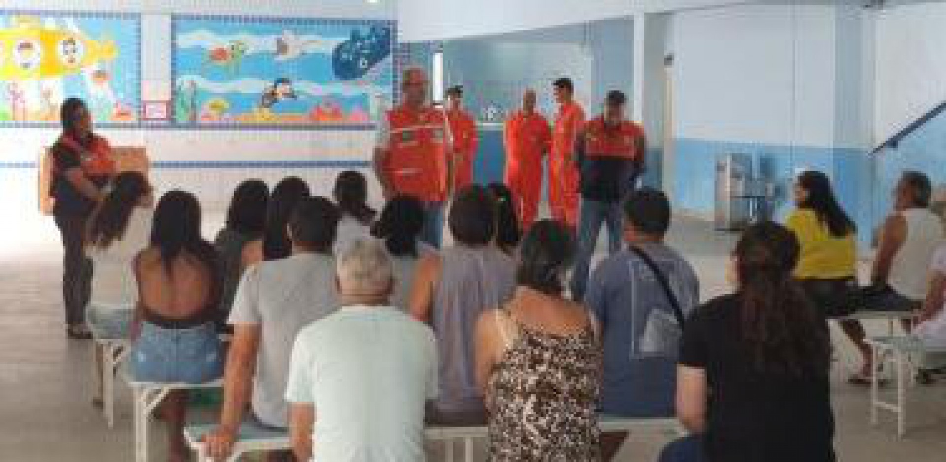 Simulado no bairro Monsuaba em Angra dos Reis. - Divulga&ccedil;&atilde;o/Redec- 4 Costa Verde