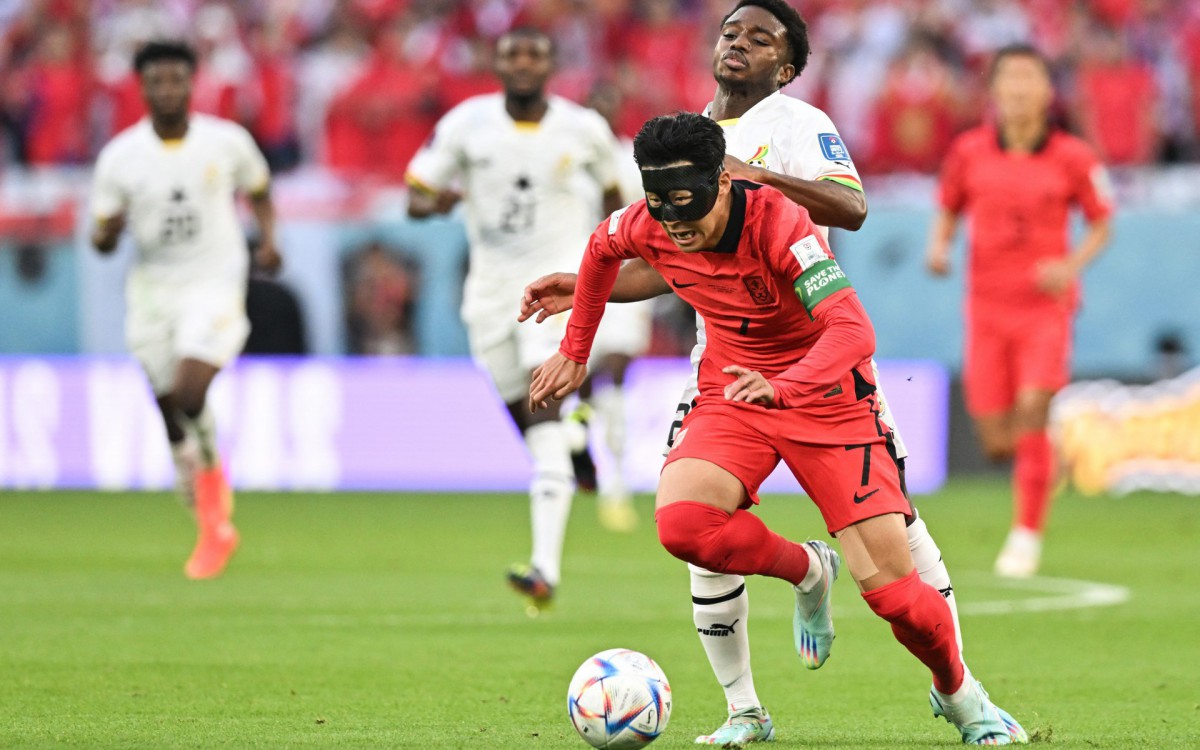 Coreia do Sul e Gana se enfrentaram pela segunda rodada da fase de grupos da Copa do Mundo