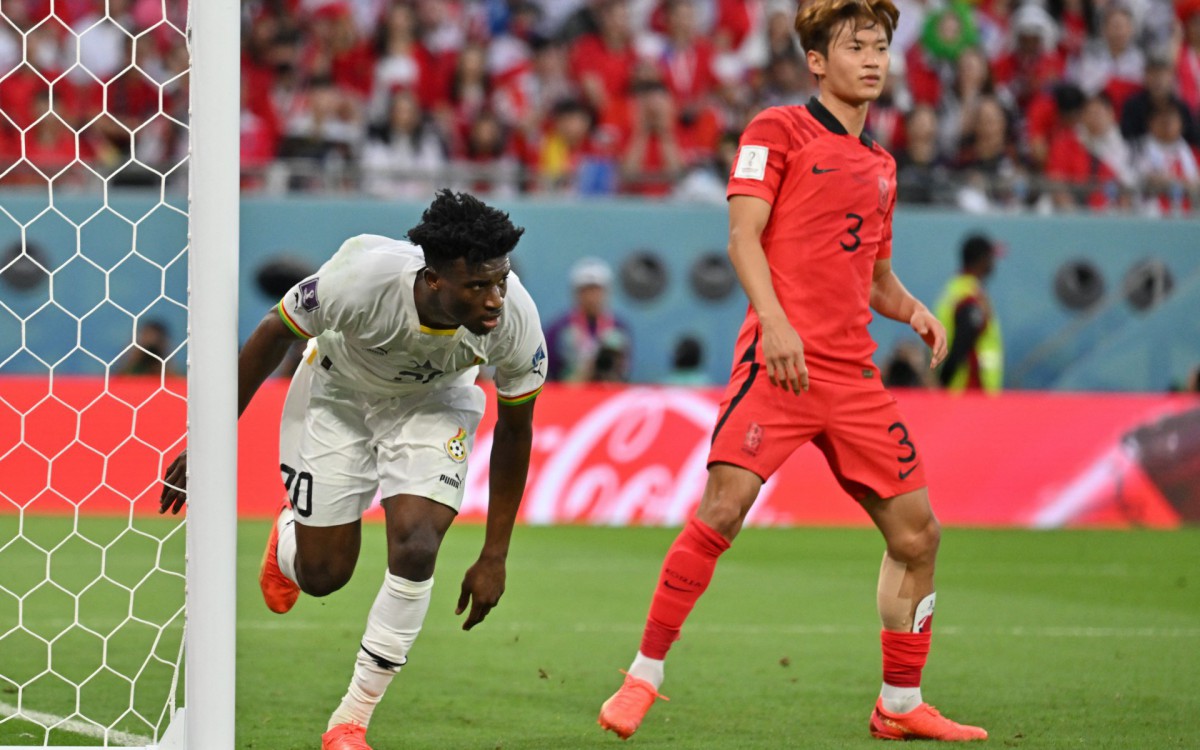 Coreia do Sul e Gana se enfrentaram pela segunda rodada da fase de grupos da Copa do Mundo