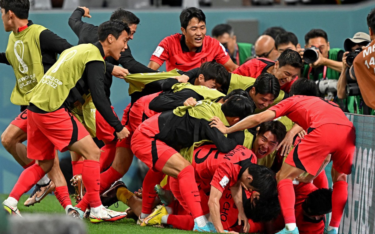 Coreia do Sul e Gana se enfrentaram pela segunda rodada da fase de grupos da Copa do Mundo