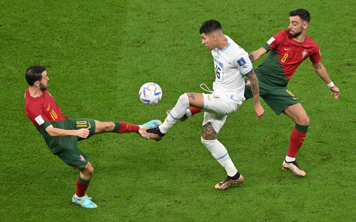 Portugal e Uruguai se enfrentaram em partida v&aacute;lida pelo Grupo H da Copa do Mundo do Catar