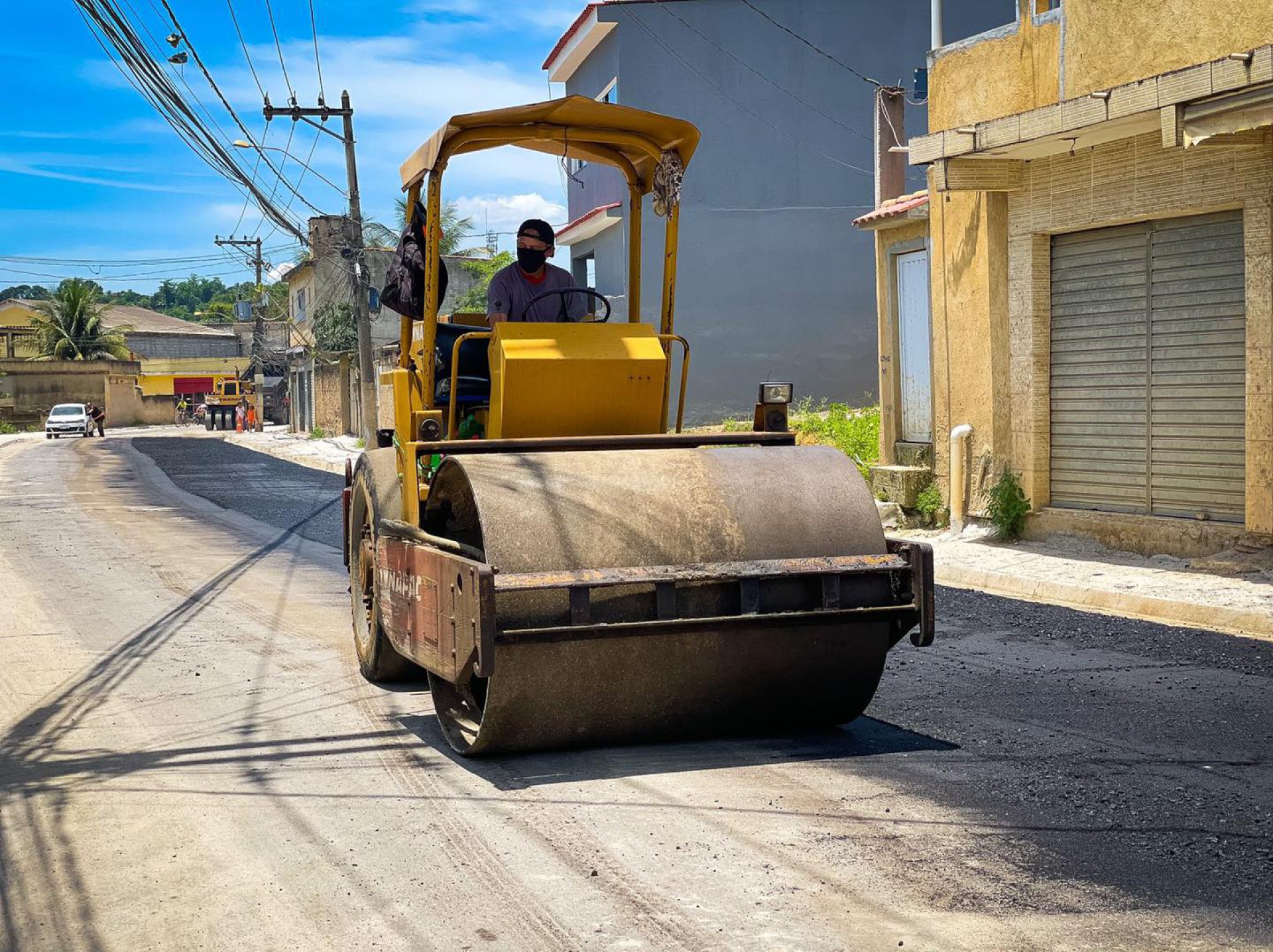 A Estrada Capim Melado está sendo remodelada trazendo melhorias para os belforroxenses do Roseiral - Rafael Barreto / PMBR