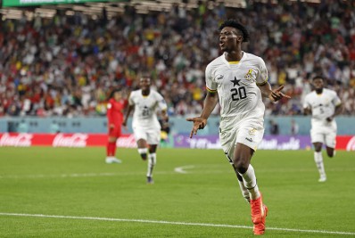 Em jogo de cinco gols, Gana vence a Coreia do Sul e segue viva na Copa