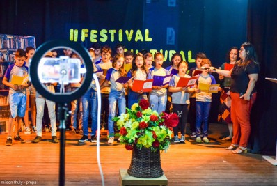 Festival Cultural de Paty destacou trabalhos de alunos da rede municipal