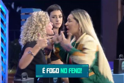 Vídeo! Com direito a dedo na cara, Deolane parte para cima de Bárbara Borges em 'A Fazenda 14'