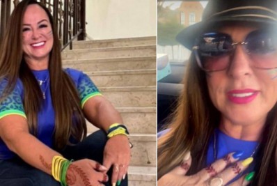 Mãe de Neymar mostra look para torcer pelo Brasil: 'Nossos meninos'