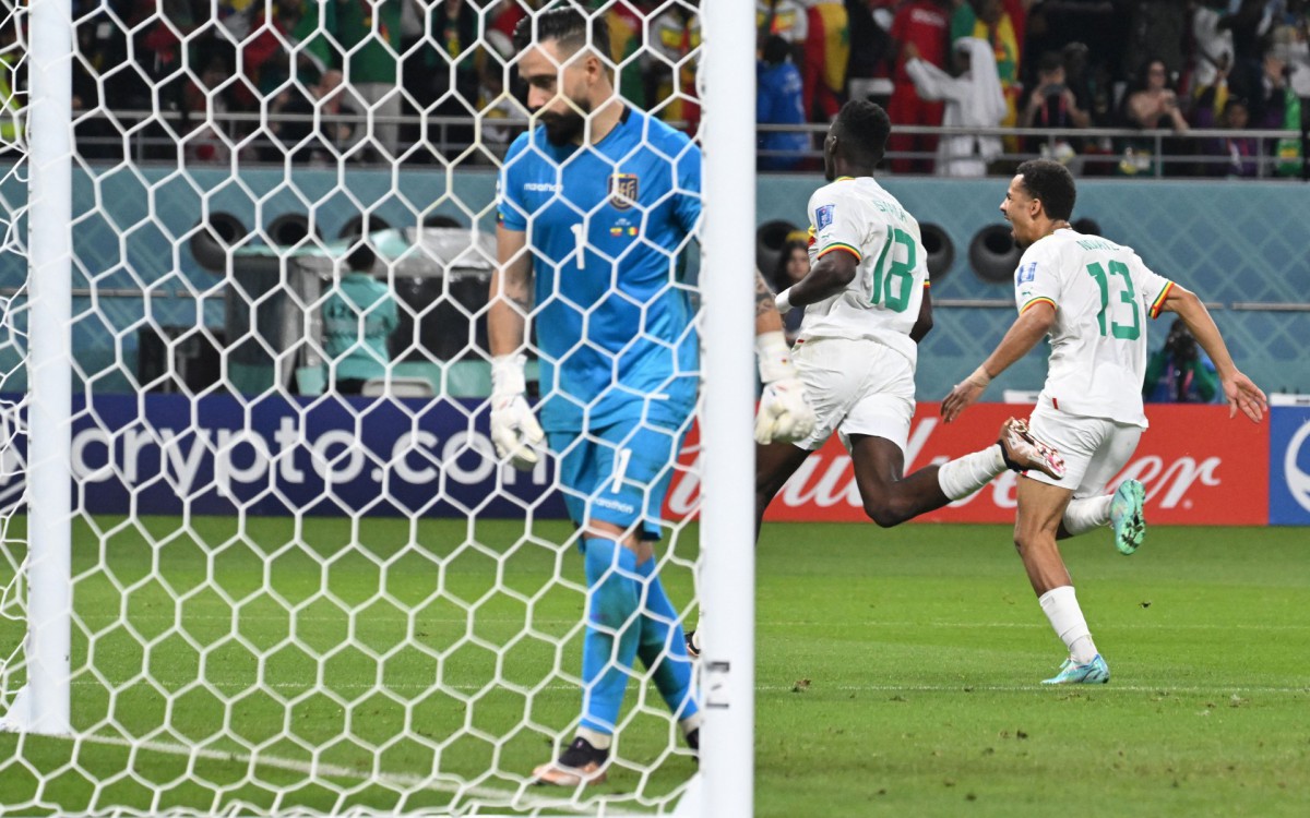 Equador e Senegal se enfrentaram pela terceira rodada da fase de grupos da Copa do Mundo - AFP