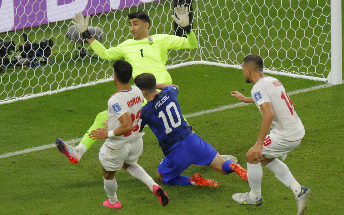 Estados Unidos e Ir&atilde; fizeram duelo decisivo pelo Grupo B
