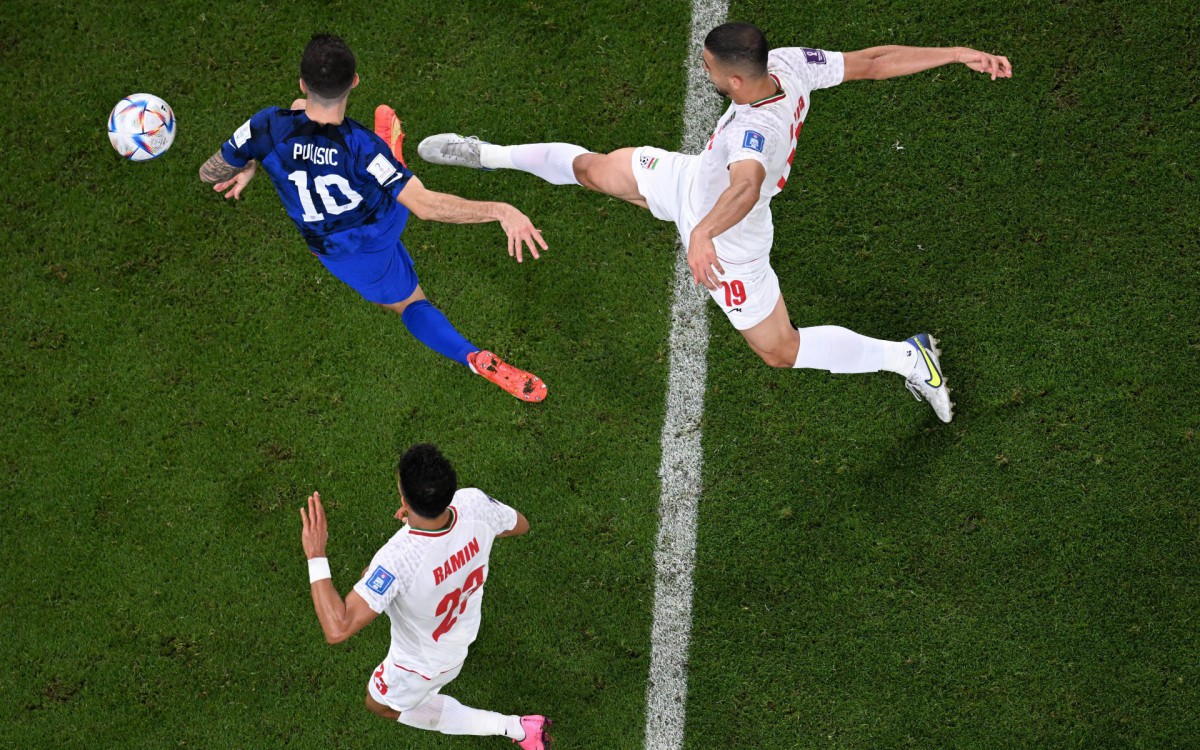 Estados Unidos e Ir&atilde; fizeram duelo decisivo pelo Grupo B