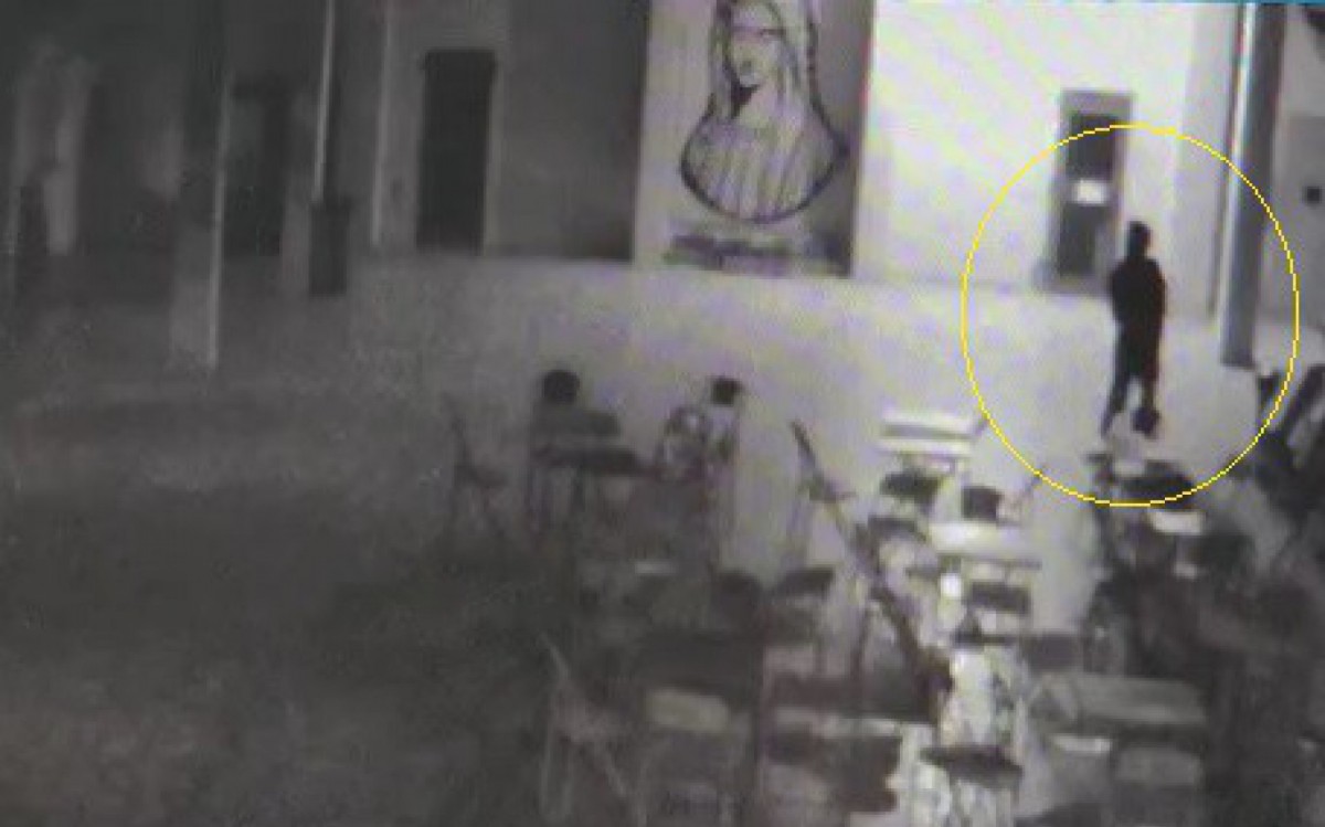 Paróquia Nossa Senhora das Neves vem sendo alvo de furtos desde maio - Reprodução