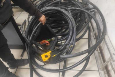 Trio é detido por furto de cabos de internet em Cabo Frio