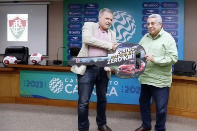 Fluminense ganha carro em sorteio para campeões cariocas de 2022 na Ferj