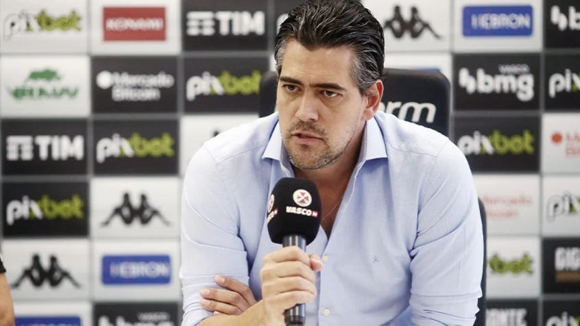 Paulo Bracks, diretor esportivo do Vasco