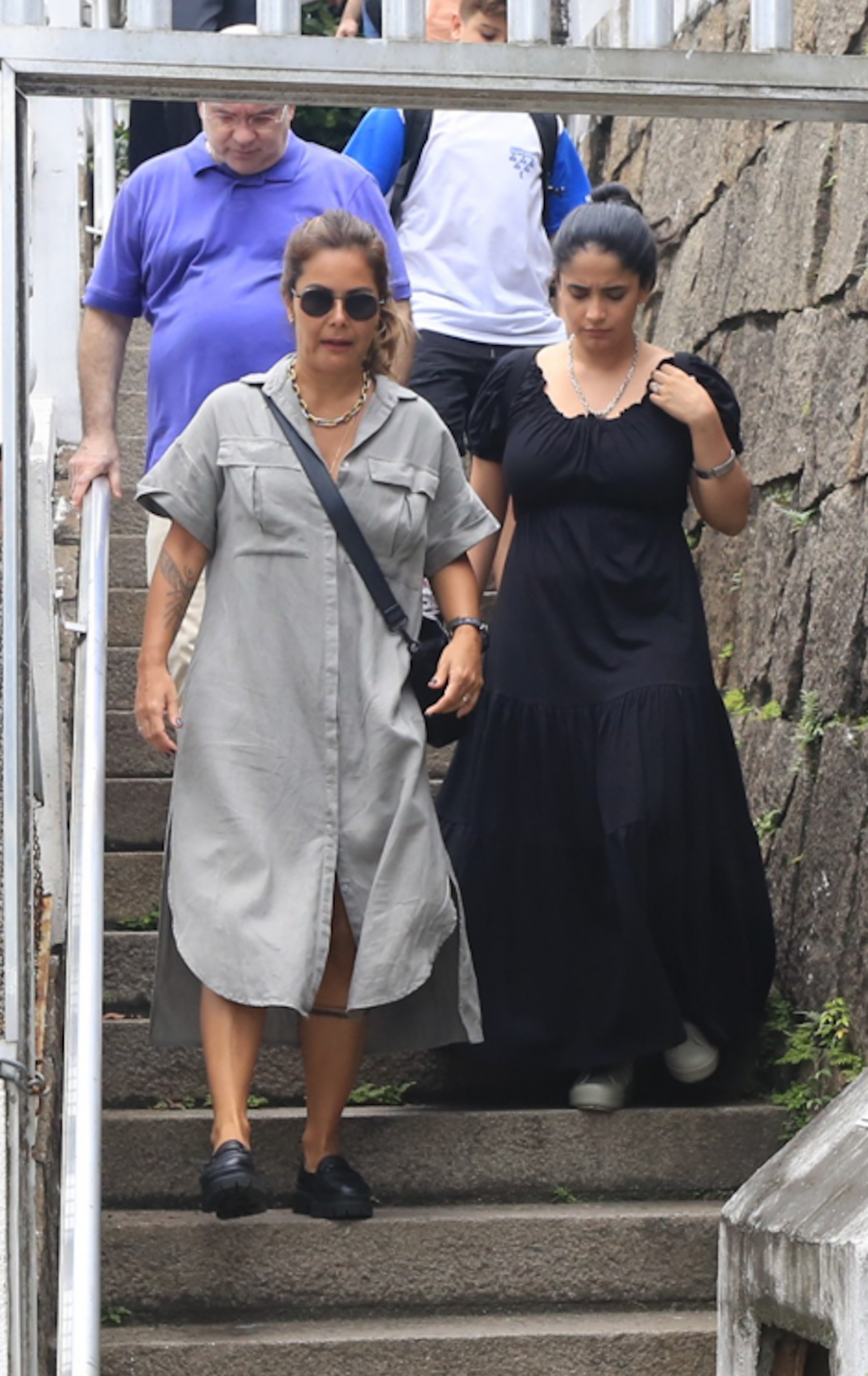 Viúva de Erasmo Carlos, Fernanda Pessoa comparece a missa de sétimo dia do cantor - Fabricio Pioyani/ AgNews