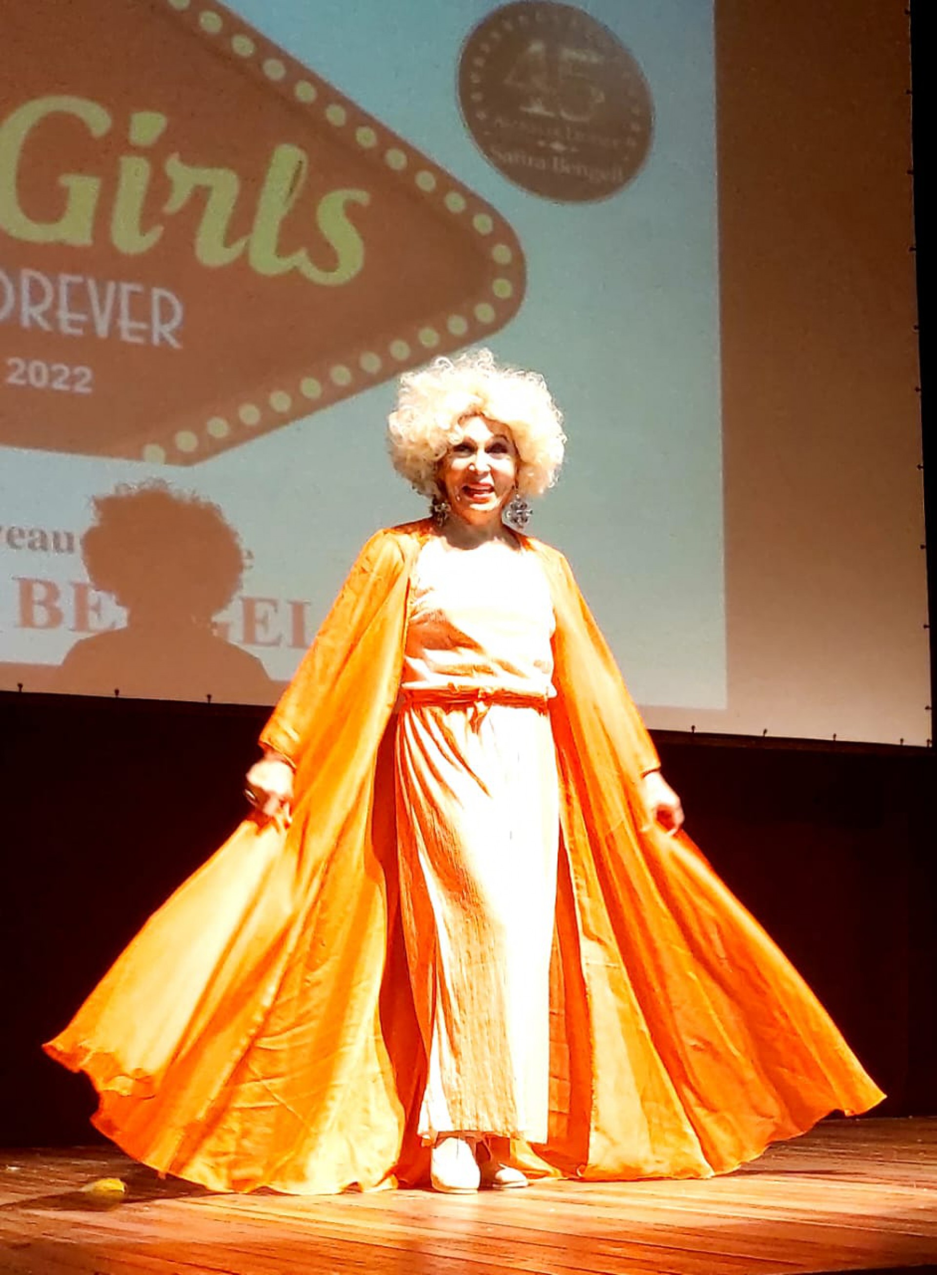 Safira Bengell em apresentações anteriores do 'Les Girls Forever' - Divulgação