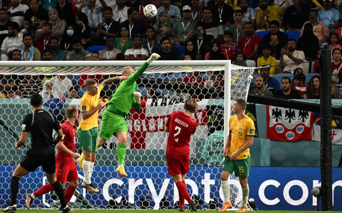 Austr&aacute;lia e Dinamarca se enfrentaram na &uacute;ltima rodada do Grupo D