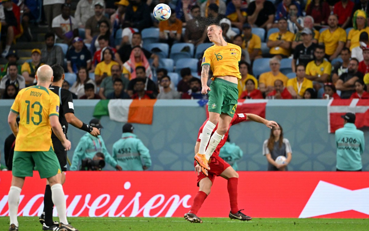 Austr&aacute;lia e Dinamarca se enfrentaram na &uacute;ltima rodada do Grupo D