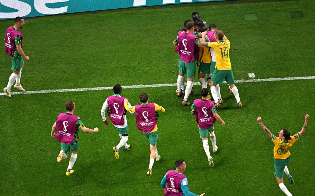 Austr&aacute;lia e Dinamarca se enfrentaram na &uacute;ltima rodada do Grupo D