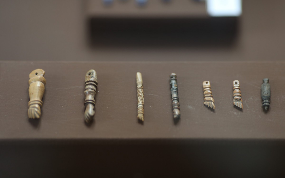 Museu da História e Cultura Afro-Brasileira (Muhcab) imagens da exposição "Achados do Valongo".