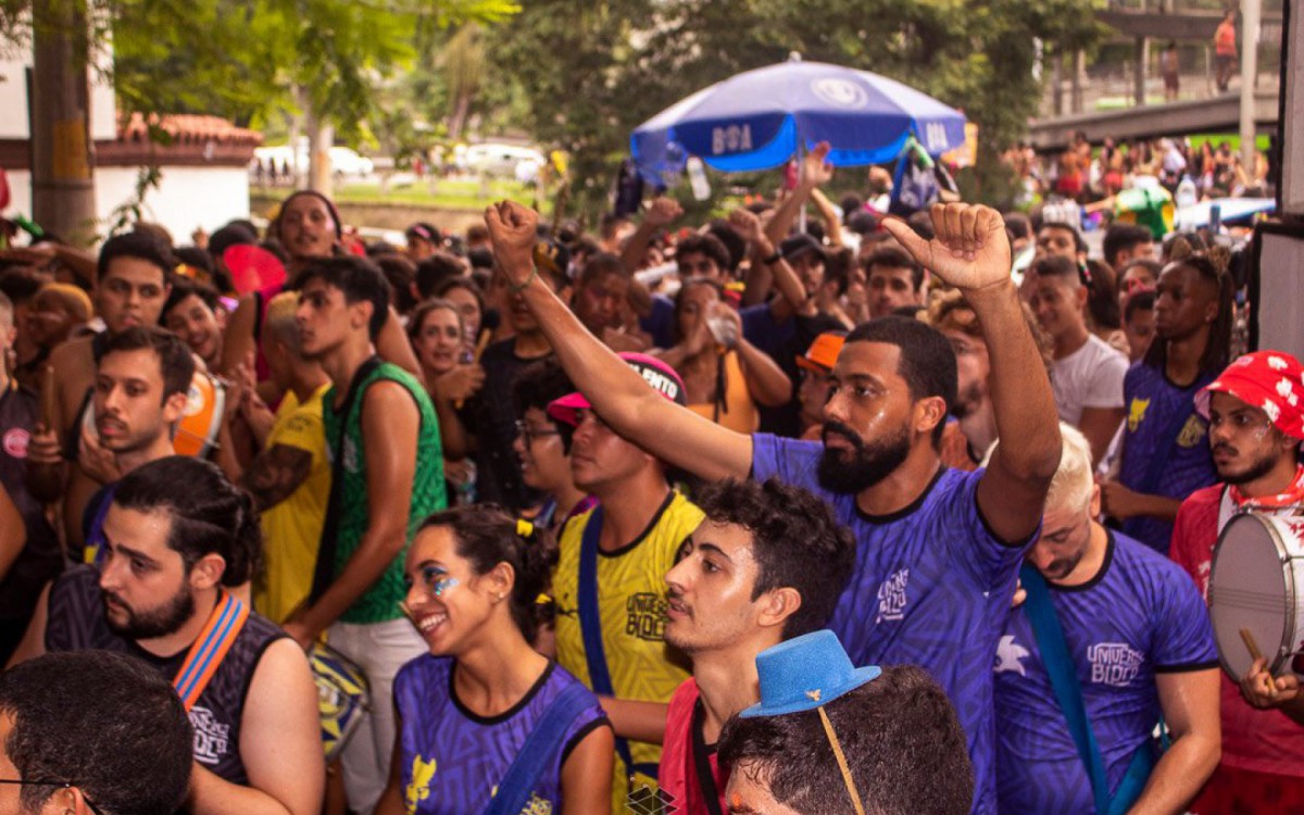 Universibloco no carnaval de 2020