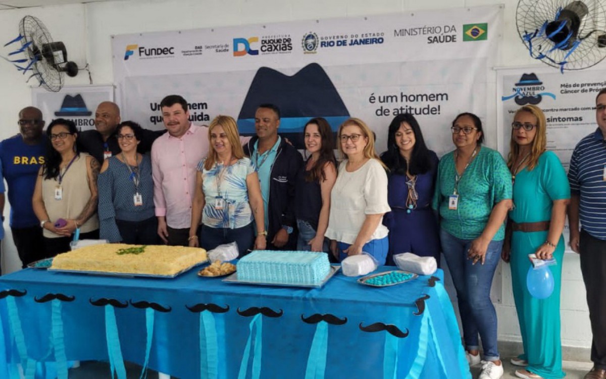 Duque de Caxias encerra campanha do Novembro Azul - Divulga&ccedil;&atilde;o