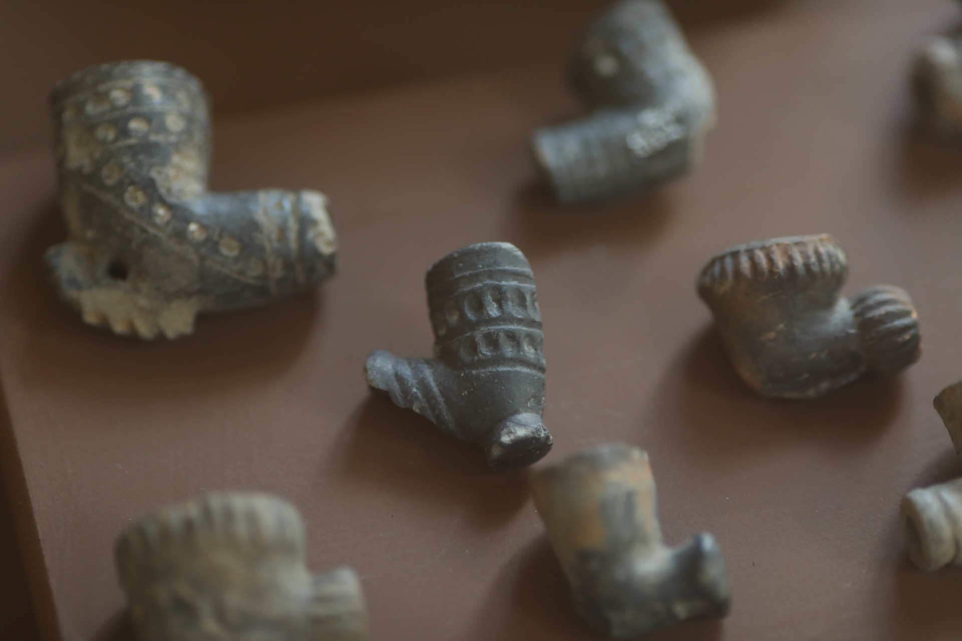  Pe&ccedil;as da exposi&ccedil;&atilde;o 'Achados do Valongo' est&atilde;o expostas no Muhcab - Pedro Ivo/ Ag&ecirc;ncia O Dia