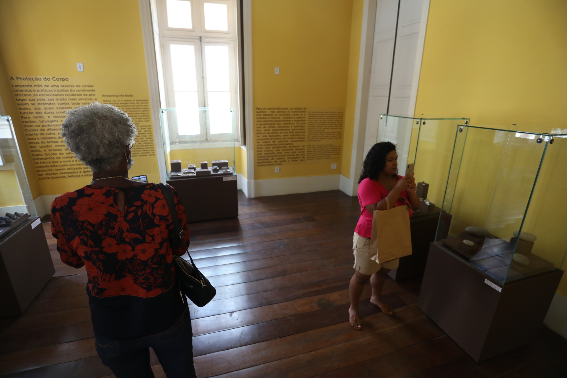  Pe&ccedil;as da exposi&ccedil;&atilde;o 'Achados do Valongo' est&atilde;o expostas no Muhcab - Pedro Ivo/ Ag&ecirc;ncia O Dia