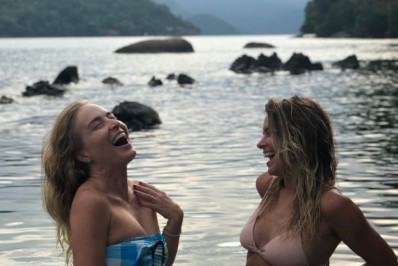 Angélica recebe homenagem de Carolina Dieckmann no dia de seu aniversário: 'Te celebro todos os dias'