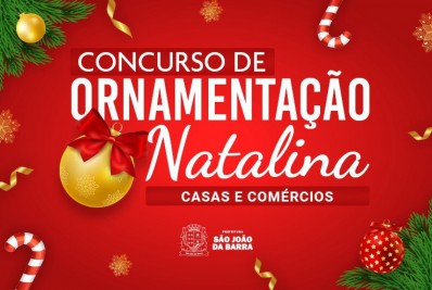 Concurso de ornamentação natalina inscreve até dia nove e Natal Solidário terá início nessa quinta