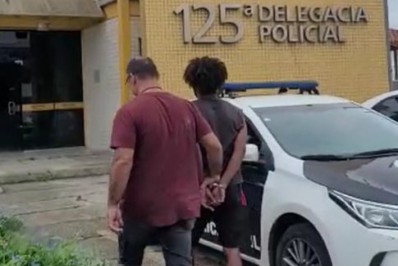 Foragido da Justiça por violência doméstica é preso em São Pedro da Aldeia