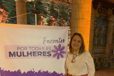 Vice-prefeita de Bom Jardim participa do Encontro Por Todas as Mulheres, no Rio