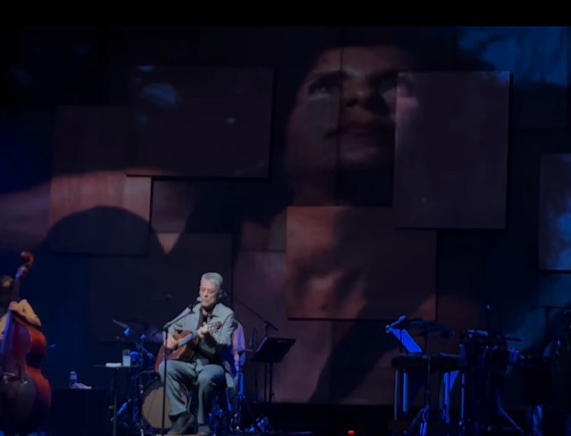 Chico Buarque homenageia Gal Costa durante show - Reprodução de vídeo