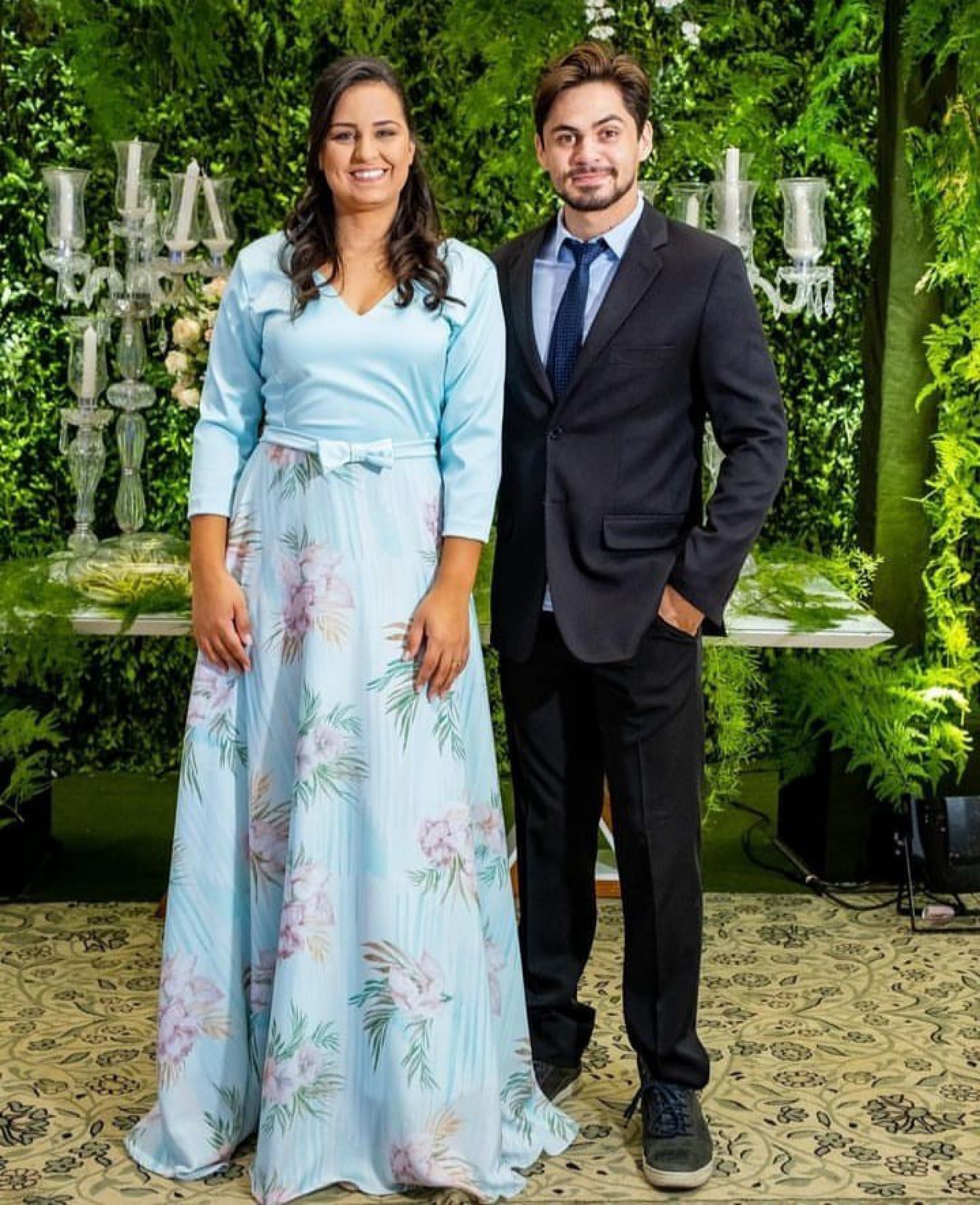 Lucas e Gaby são filhos do comediante Shaolin - Reprodução/Instagram