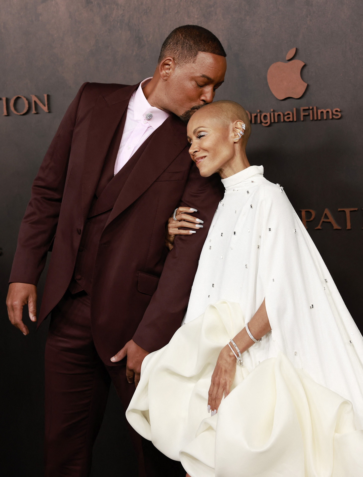 Will Smith e a mulher, Jada Pinkett Smith - AFP