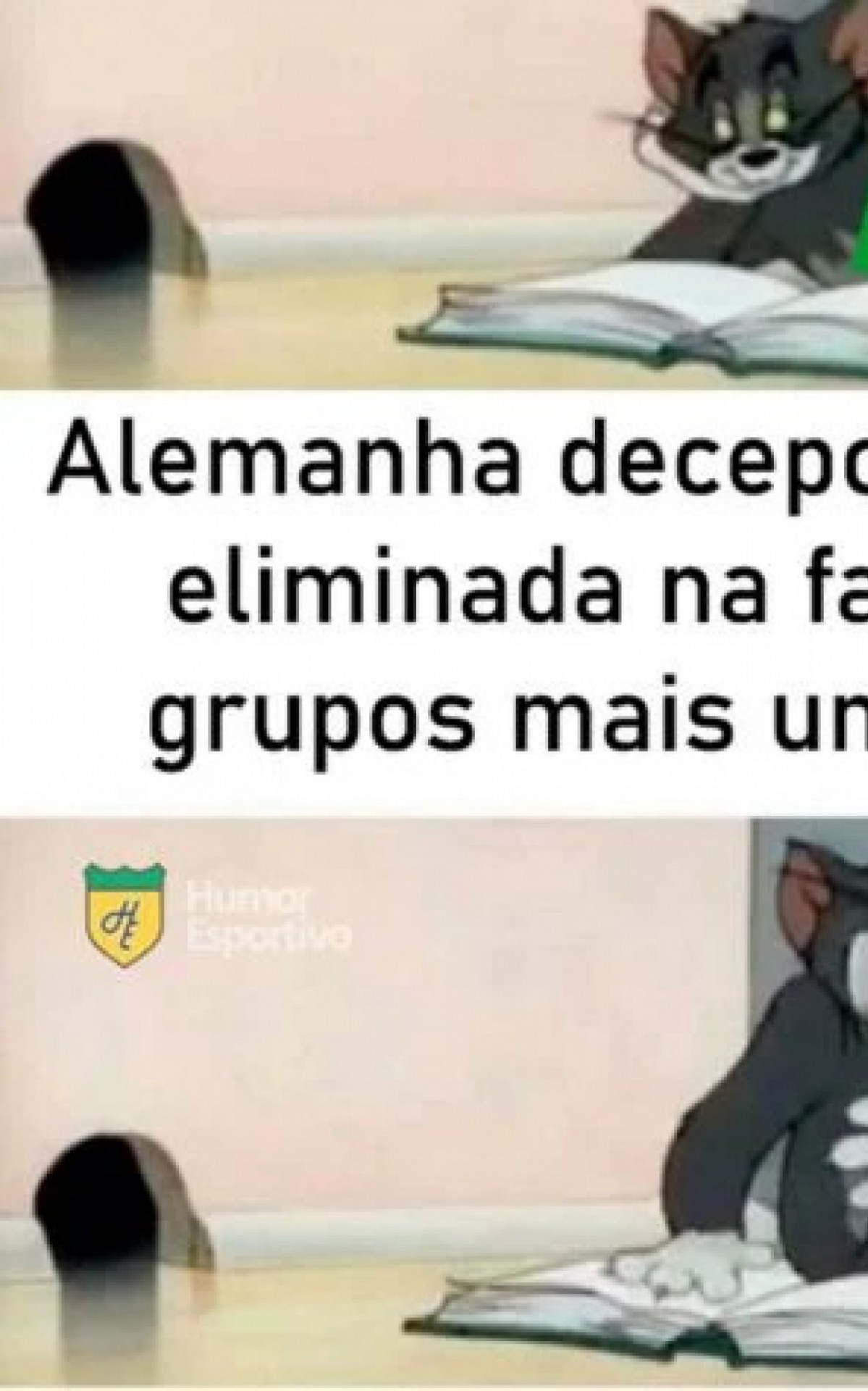 Alemanha é eliminada na fase de grupos e brasileiros tiram sarro