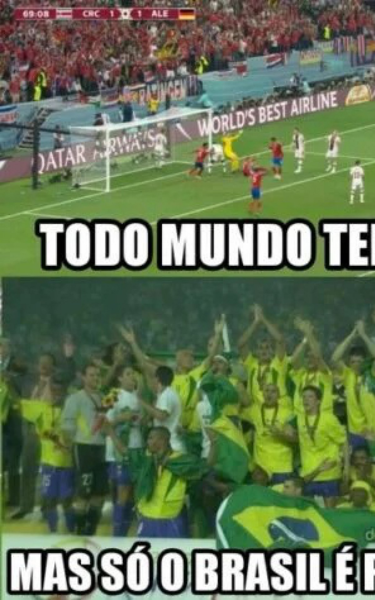 Alemanha é eliminada na fase de grupos e brasileiros tiram sarro