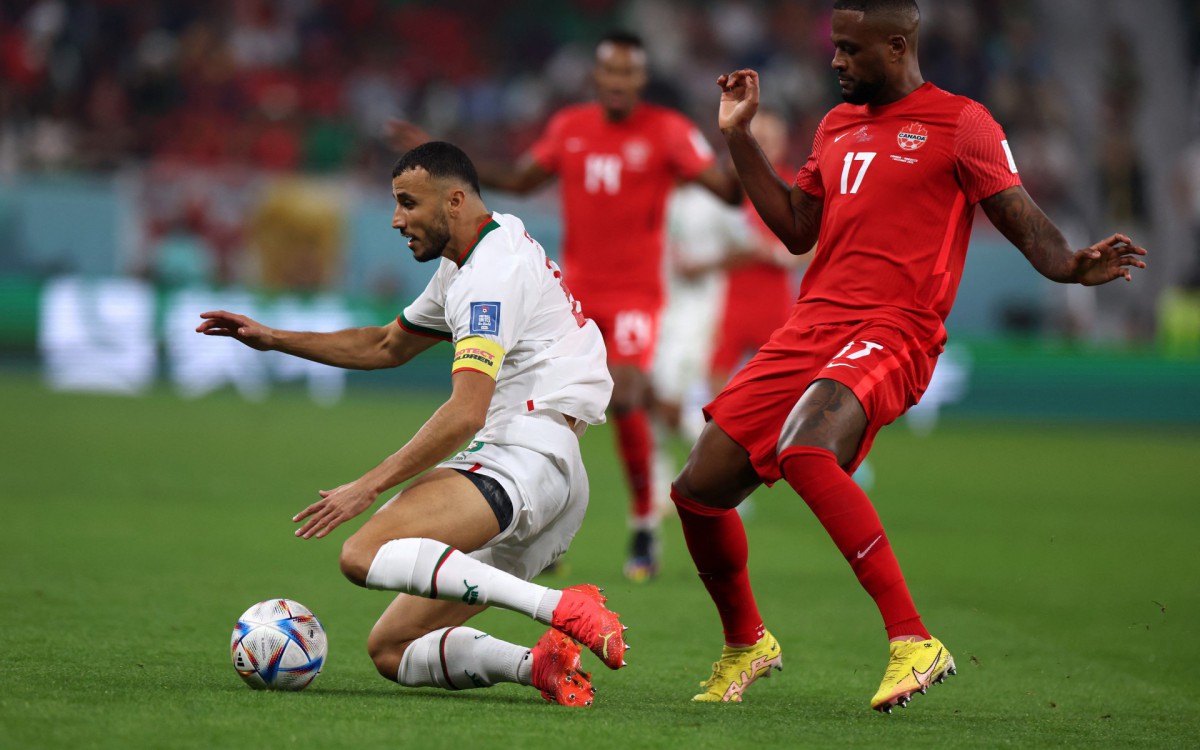 Marrocos e Canad&aacute; se enfrentaram na &uacute;ltima rodada da fase de grupos