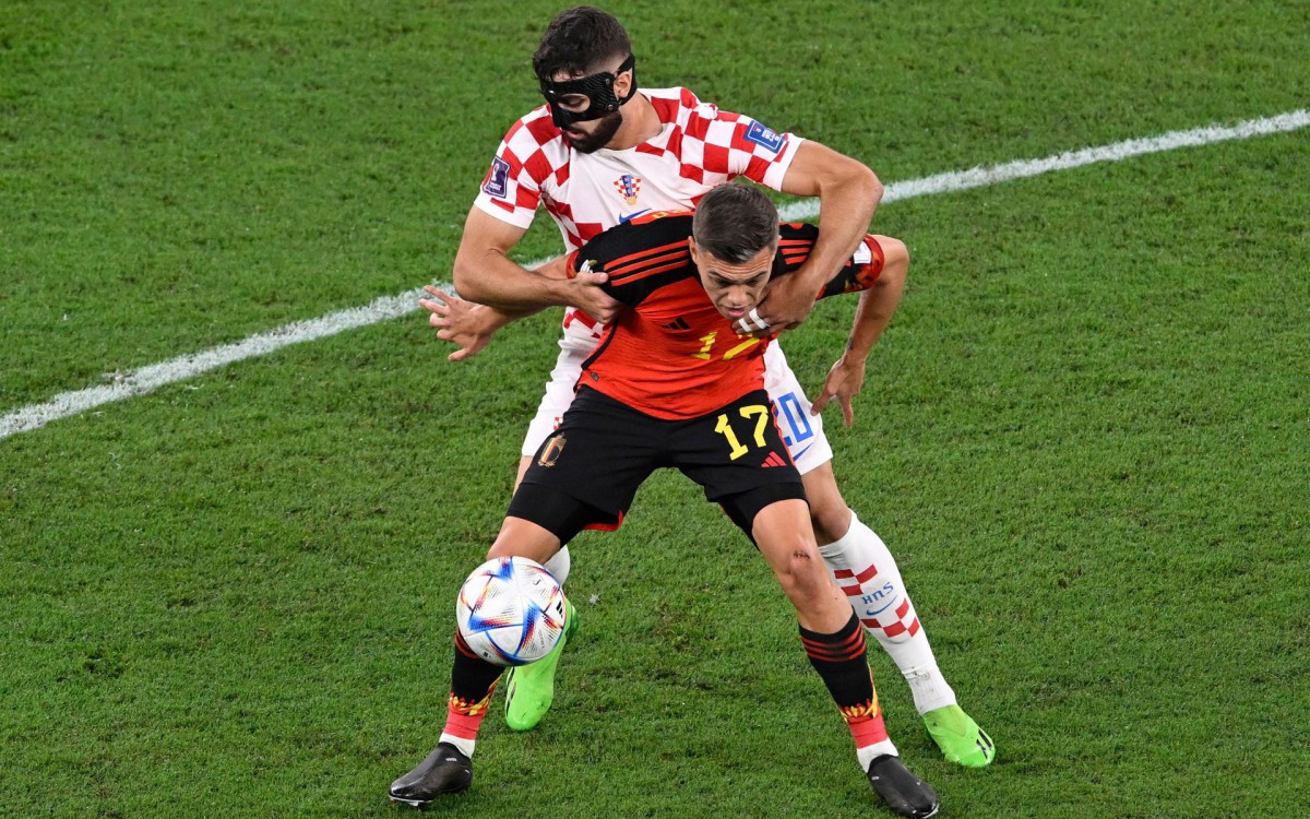 Empate sem gols entre Cro&aacute;cia e B&eacute;lgica foi pior para a gera&ccedil;&atilde;o belga, que est&aacute; eliminada