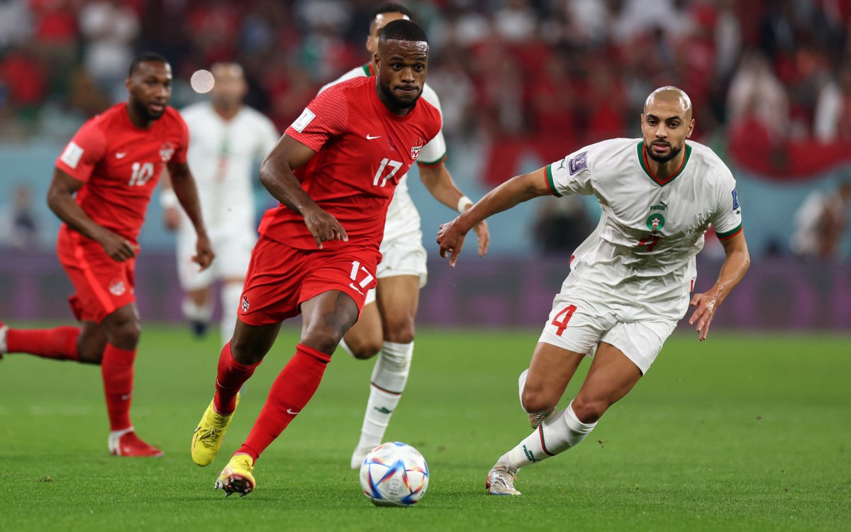 Marrocos e Canad&aacute; se enfrentaram na &uacute;ltima rodada da fase de grupos