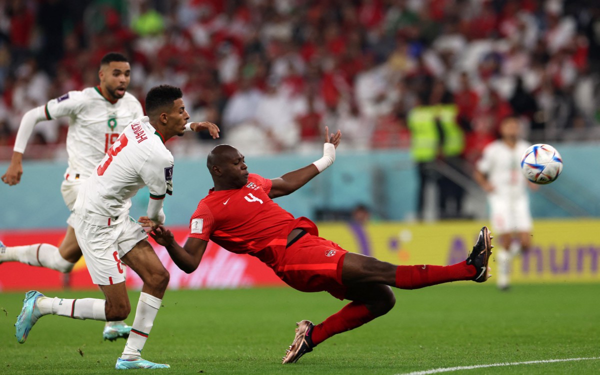 Marrocos e Canad&aacute; se enfrentaram na &uacute;ltima rodada da fase de grupos