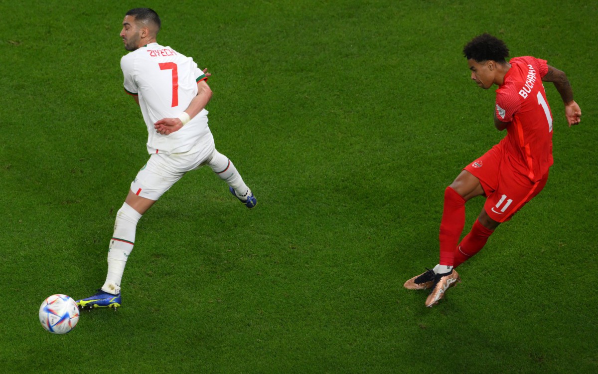 Marrocos e Canad&aacute; se enfrentaram na &uacute;ltima rodada da fase de grupos