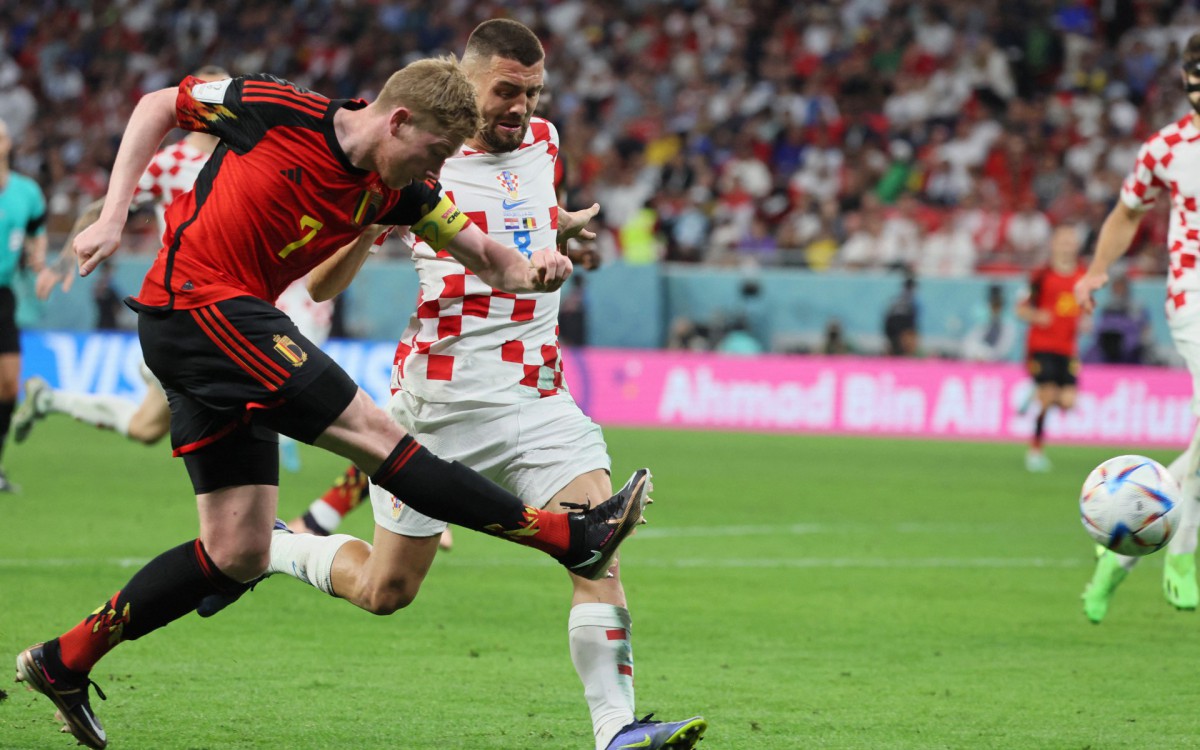 Empate sem gols entre Cro&aacute;cia e B&eacute;lgica foi pior para a gera&ccedil;&atilde;o belga, que est&aacute; eliminada