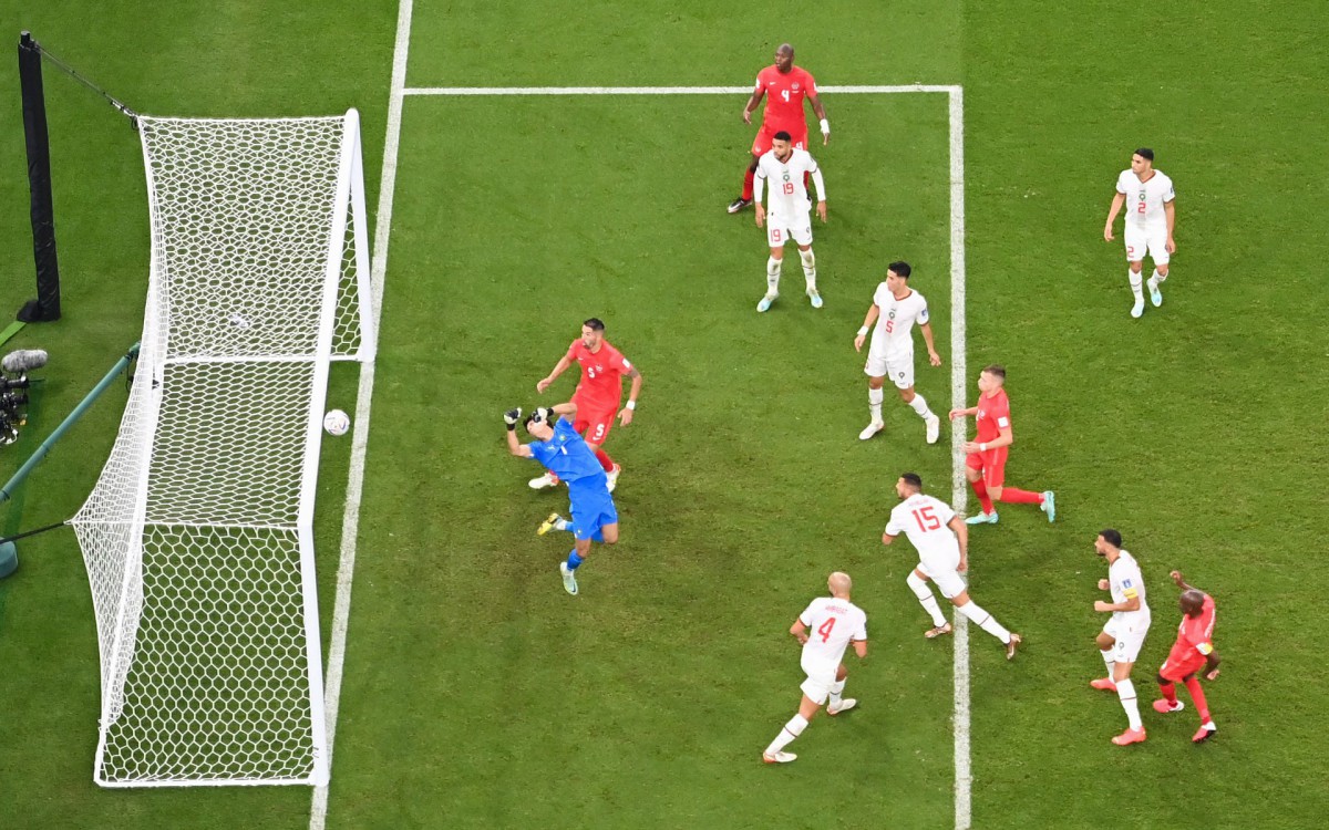 Marrocos e Canad&aacute; se enfrentaram na &uacute;ltima rodada da fase de grupos