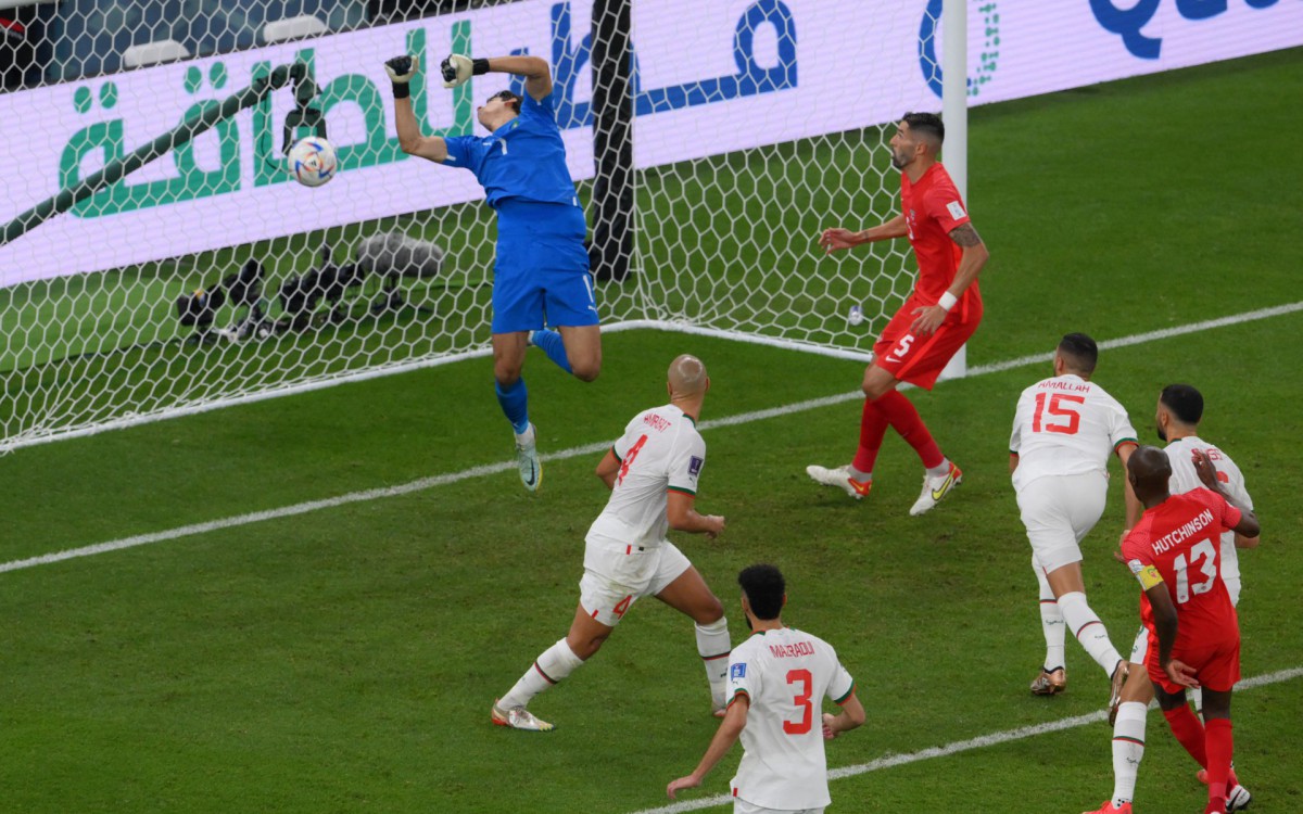 Marrocos e Canad&aacute; se enfrentaram na &uacute;ltima rodada da fase de grupos