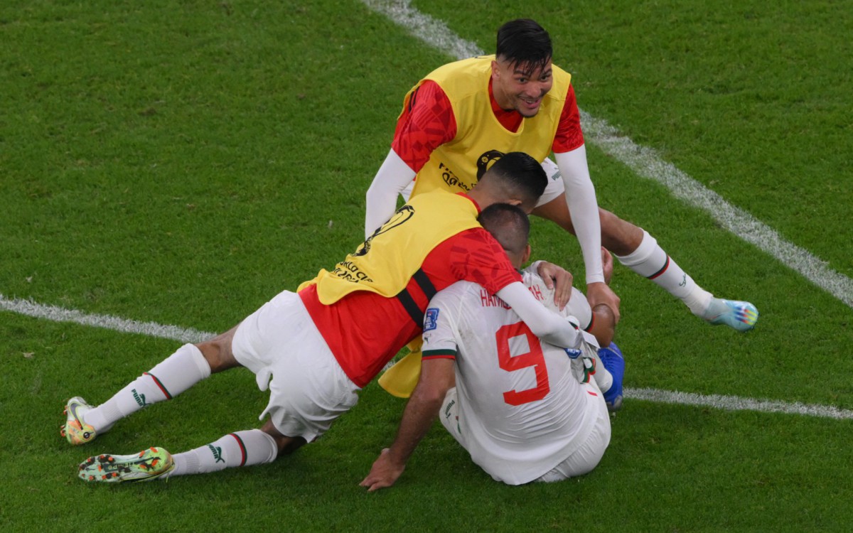 Marrocos e Canad&aacute; se enfrentaram na &uacute;ltima rodada da fase de grupos